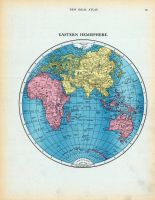 Page 055 - Eastern Hemisphere, World Atlas 1911c from Minnesota State and County Survey Atlas